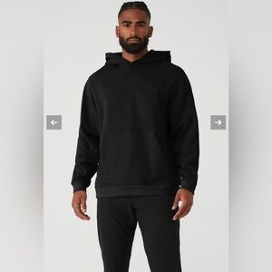 Alo Yoga Renown Heavy Weight Hoodie black sz large